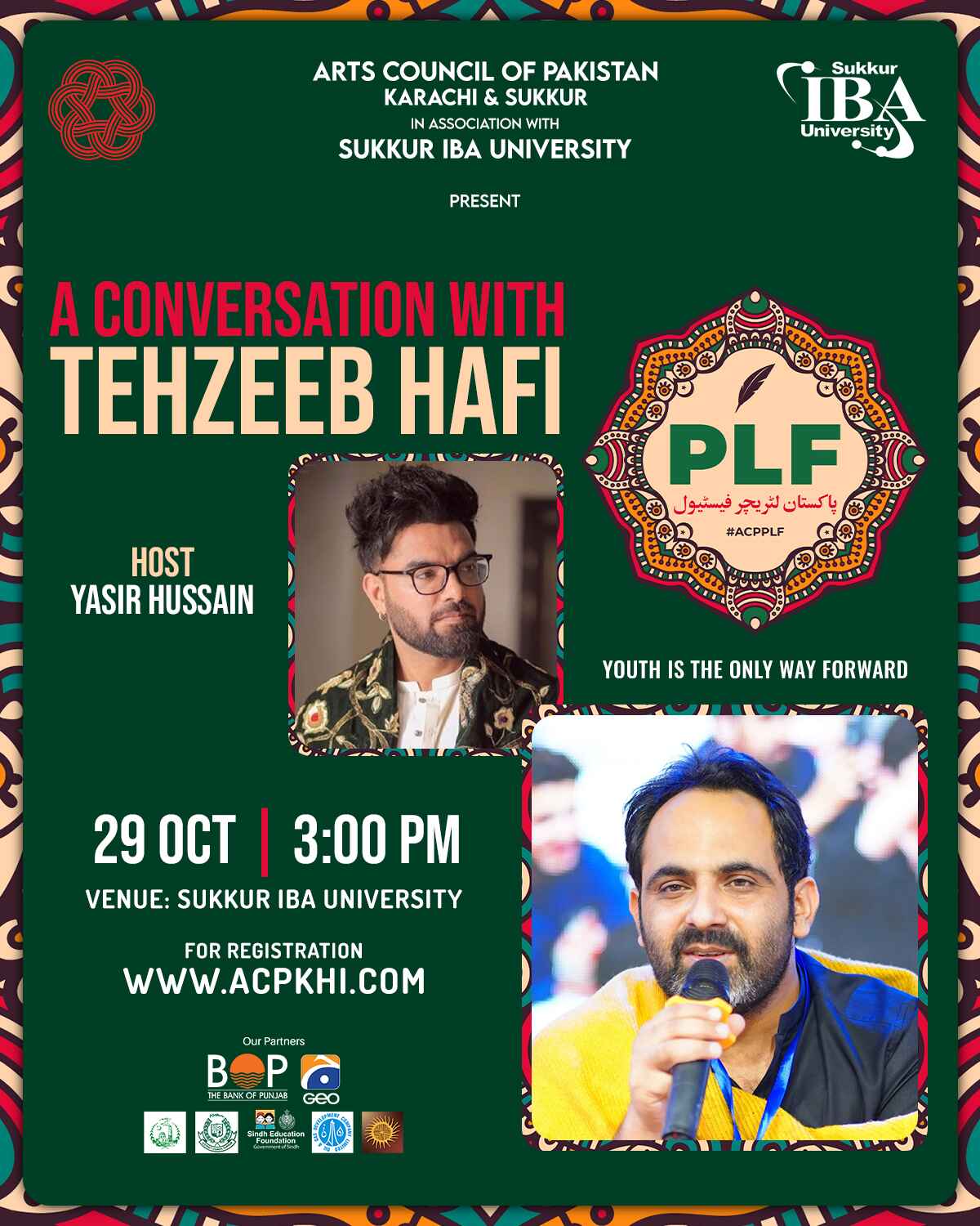 A Conversation with Tehzeeb Hafi